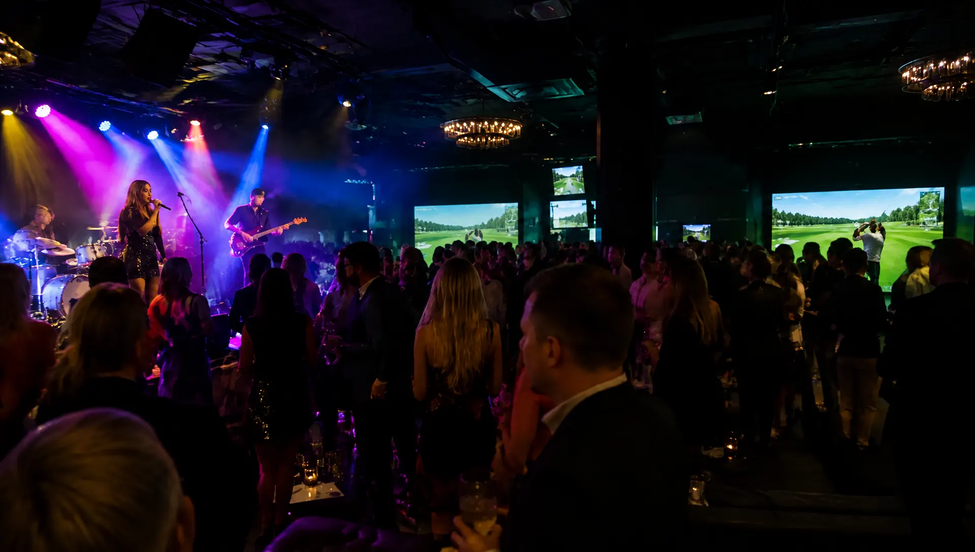Soirée privée et concert au club Montfairway